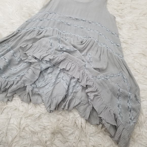 Free People Voile And Lace Trapeze Slip Dress - Picture 6 of 8